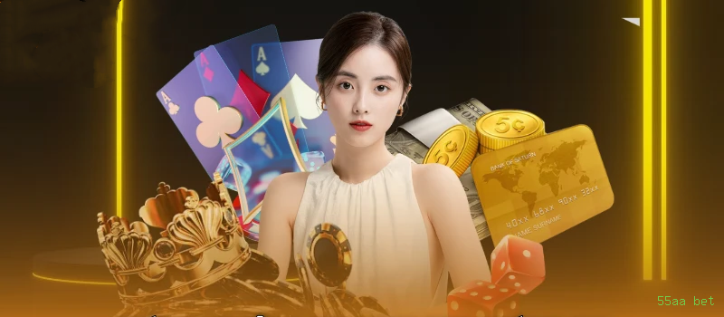 Imagem promocional dos ganhos da 55aa bet